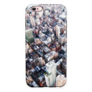 Vintage Aerial Cityscape iPhone 6/6s or 6/6s Plus 2-Piece Hybrid INK-Fuzed Case