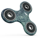 Vintage Aqua Rococo Pattern Full-Body Fidget Spinner Skin-Kit
