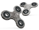 Vintage Black adn White Damask Pattern Full-Body Fidget Spinner Skin-Kit