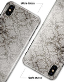 Vintage Black adn White Damask Pattern - iPhone X Clipit Case