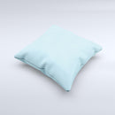 Vintage Blue Surface Ink-Fuzed Decorative Throw Pillow