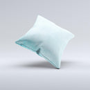 Vintage Blue Textured Surface Ink-Fuzed Decorative Throw Pillow