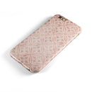 Vintage Brown Overlapping Circles iPhone 6/6s or 6/6s Plus 2-Piece Hybrid INK-Fuzed Case