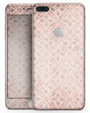 Vintage Brown Overlapping Circles - Skin-kit for the iPhone 8 or 8 Plus