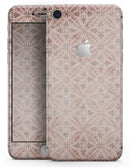Vintage Brown Overlapping Circles - Skin-kit for the iPhone 8 or 8 Plus