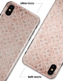 Vintage Brown Overlapping Circles - iPhone X Clipit Case