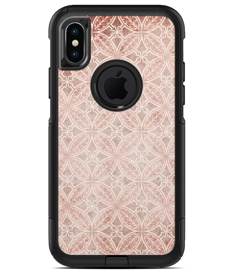 Vintage Brown Overlapping Circles - iPhone X OtterBox Case & Skin Kits