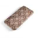 Vintage Brown and Tan Cauliflower Damask Pattern iPhone 6/6s or 6/6s Plus 2-Piece Hybrid INK-Fuzed Case