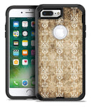 Vintage Brown and Tan Rococo Pattern - iPhone 7 Plus/8 Plus OtterBox Case & Skin Kits