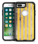 Vintage Brown and Yellow Vertical Stripes - iPhone 7 Plus/8 Plus OtterBox Case & Skin Kits