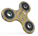 Vintage Brown and Yellow Vertical Stripes Full-Body Fidget Spinner Skin-Kit