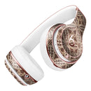 Vintage Cocoa Overlapping Circles Full-Body Skin Kit for the Beats by Dre Solo 3 Wireless Headphones