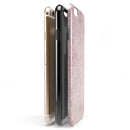 Vintage Faded Magenta Damask Pattern iPhone 6/6s or 6/6s Plus 2-Piece Hybrid INK-Fuzed Case