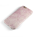 Vintage Faded Magenta Damask Pattern iPhone 6/6s or 6/6s Plus 2-Piece Hybrid INK-Fuzed Case