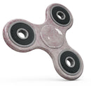 Vintage Faded Magenta Damask Pattern Full-Body Fidget Spinner Skin-Kit