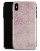 Vintage Faded Magenta Damask Pattern - iPhone X Clipit Case