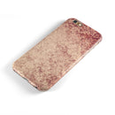 Vintage Faded Maroon Rococo Pattern iPhone 6/6s or 6/6s Plus 2-Piece Hybrid INK-Fuzed Case