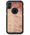 Vintage Faded Maroon Rococo Pattern - iPhone X OtterBox Case & Skin Kits