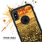 Vintage Glowing Orange Field - Skin Kit for the iPhone OtterBox Cases