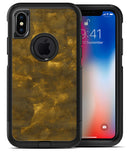 Vintage Golden Crumpled Paper - iPhone X OtterBox Case & Skin Kits