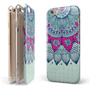 Vintage Mandala iPhone 6/6s or 6/6s Plus 2-Piece Hybrid INK-Fuzed Case