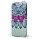 Vintage Mandala iPhone 6/6s or 6/6s Plus 2-Piece Hybrid INK-Fuzed Case