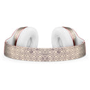 Vintage Micro Brown and Tan Cross Pattern Full-Body Skin Kit for the Beats by Dre Solo 3 Wireless Headphones