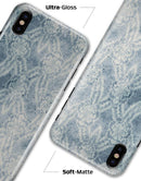 Vintage Navy Cacti Damask Pattern - iPhone X Clipit Case