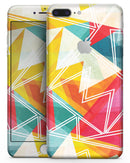 Vintage Retro Overlap - Skin-kit for the iPhone 8 or 8 Plus
