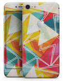 Vintage Retro Overlap - Skin-kit for the iPhone 8 or 8 Plus