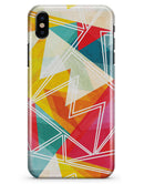 Vintage Retro Overlap - iPhone X Clipit Case