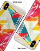 Vintage Retro Overlap - iPhone X Clipit Case
