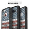 Vintage USA Flag - Skin Kit for the iPhone OtterBox Cases