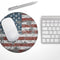 Vintage USA Flag// WaterProof Rubber Foam Backed Anti-Slip Mouse Pad for Home Work Office or Gaming Computer Desk