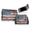 Vintage USA Flag // Skin Decal Wrap Kit for Nintendo Switch Console & Dock, Joy-Cons, Pro Controller, Lite, 3DS XL, 2DS XL, DSi, or Wii