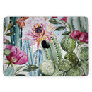 MacBook Pro with Touch Bar Skin Kit - Vintage_Watercolor_Cactus_Bloom-MacBook_13_Touch_V3.jpg?