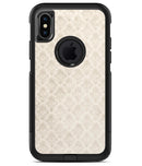 Vintage White Damask Pattern - iPhone X OtterBox Case & Skin Kits