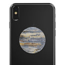 Vintage Wooden Planks with Yellow Paint - Skin Kit for PopSockets and other Smartphone Extendable Grips & Stands