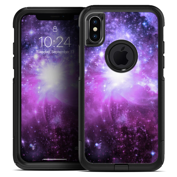 Violet Glowing Nebula - Skin Kit for the iPhone OtterBox Cases