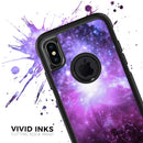 Violet Glowing Nebula - Skin Kit for the iPhone OtterBox Cases
