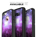Violet Glowing Nebula - Skin Kit for the iPhone OtterBox Cases