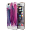 Violet Mixed Watercolor iPhone 6/6s or 6/6s Plus 2-Piece Hybrid INK-Fuzed Case