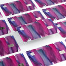 Violet Mixed Watercolor - Premium Protective Decal Skin-Kit for the Apple Credit Card