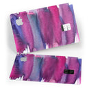 Violet Mixed Watercolor - Premium Protective Decal Skin-Kit for the Apple Credit Card