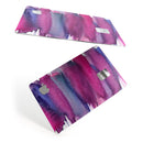 Violet Mixed Watercolor - Premium Protective Decal Skin-Kit for the Apple Credit Card