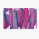 Violet Mixed Watercolor - Premium Protective Decal Skin-Kit for the Apple Credit Card