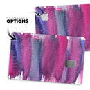 Violet Mixed Watercolor - Premium Protective Decal Skin-Kit for the Apple Credit Card