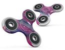 Violet Mixed Watercolor Full-Body Fidget Spinner Skin-Kit