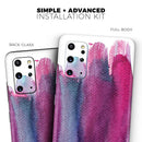 Violet Mixed Watercolor - Premium Vinyl Skin Decal for Samsung Galaxy S25 Ultra, S24, S23, S22 & All Galaxy S Models