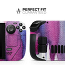 Violet Mixed Watercolor // Vinyl Skin Wrap for Steam Deck OLED & Steam Deck (LCD) — Soft Matte or Ultra Gloss